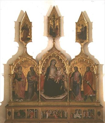 Madonna and Child with Saints by Mariotto di Nardo